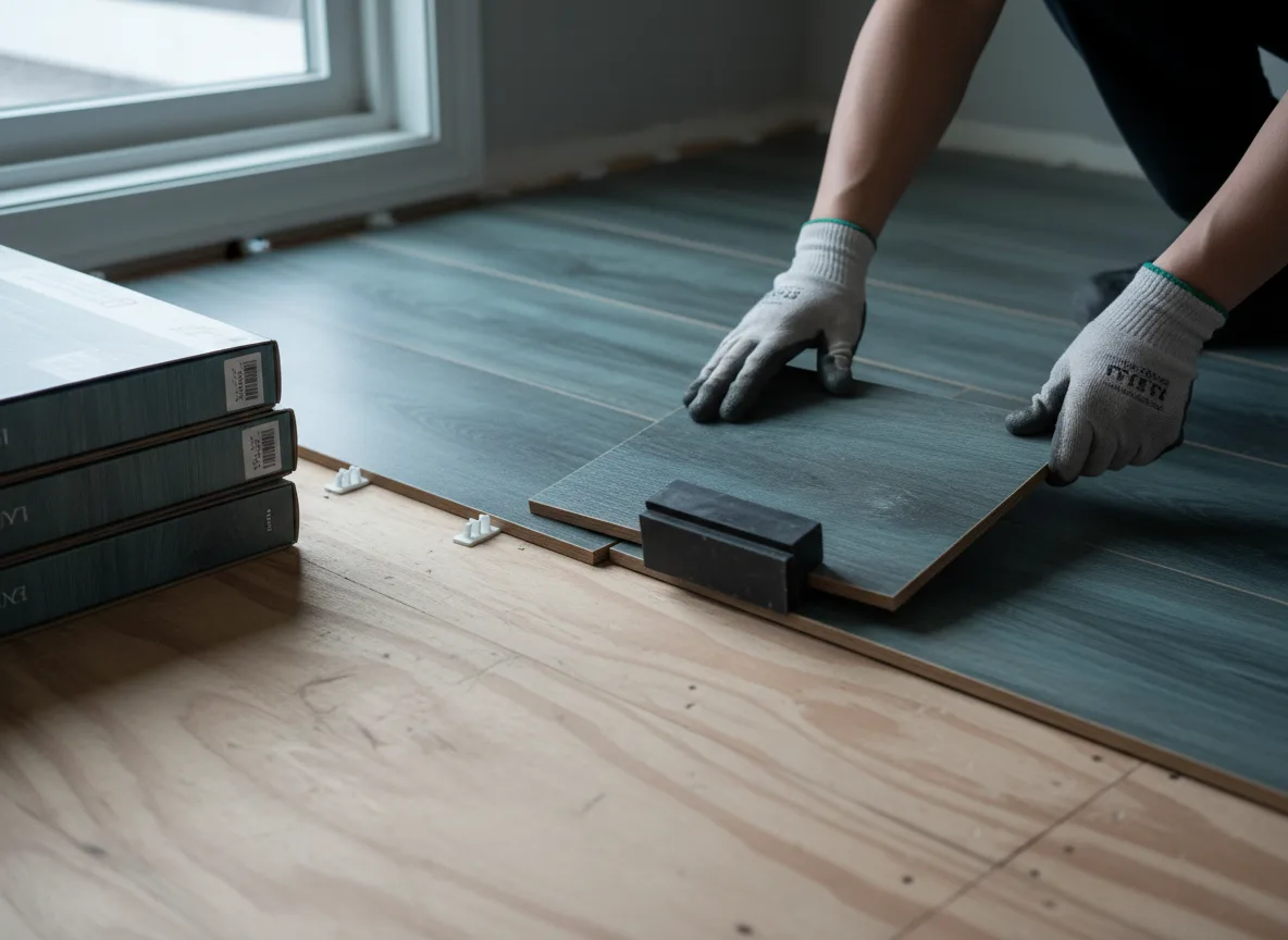 Luxury Vinyl Plank Installation company in Hamshire, TX